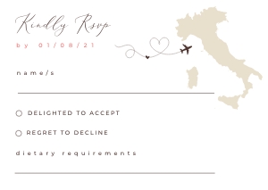 Sofia | ITALY RSVP A6: sofia-stat-16-02-italy-set | ITALY Wedding Invitation Suite
