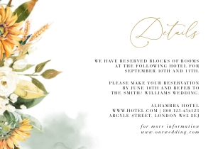 Marisol | Details Card - 5 x 3.5": Marisol | Wedding Invitation Suite Template