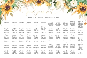 Marisol | Seating Chart 36 x 24": marisol-stat-21-08 | seating chart