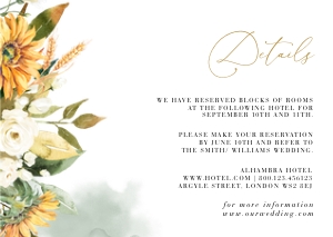 Marisol | Details Card - A6: Marisol | Wedding Invitation Suite Template