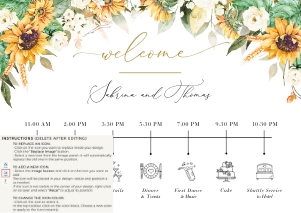Marisol| Wedding Timeline A2: marisol-stat-21-10 | wedding day timeline