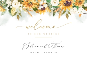 Marisol | Welcome Sign A1: marisol-stat-21-11 | Welcome Sign