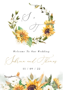 Marisol | Welcome Sign A2: marisol-stat-21-11 | Welcome Sign