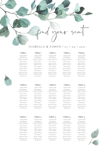 Luisa | Seating Chart A1: luisa-stat-23-08 | Seating Chart