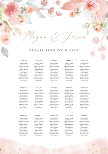 Fiorella | Seating Chart A1: fiorella-stat-08-08 | seating chart