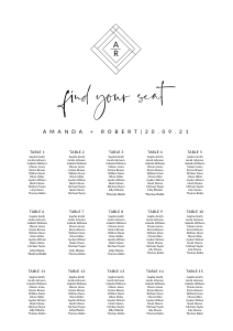 Giulia - Seating Chart A1: giulia-stat-30-08 - Seating Chart