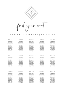 Giulia - Seating Chart A2: giulia-stat-30-08 - Seating Chart