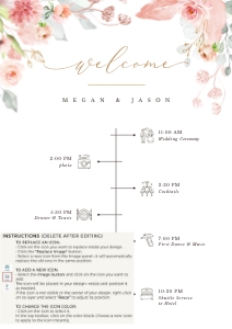 Fiorella | Wedding Timeline A1: fiorella-stat-08-10 | wedding timeline