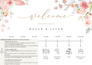 Fiorella | Wedding Timeline A1: fiorella-stat-08-10 | wedding timeline