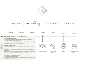 Giulia | Wedding Timeline A2: giulia-stat-30-10 - wedding timeline