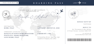 sofia-stat-16-22 | Navy Boarding Pass Wedding Invitation_details_21 x 9.9 cm: sofia-stat-16-22 | Navy Boarding Pass Wedding Invitation