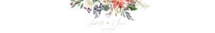 Natalia - Christmas Belly Band_for A5 card: natalia-stat-25-02-set | Wedding Invitation Set Template