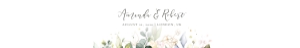 flora-stat-06-02 | 5,5x35cm Greenery Belly Band: flora-stat-06-02-set | Rustic Wedding Invitation Set