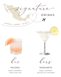 sofia-stat-16-27 | Signature Drink Sign Template design preview