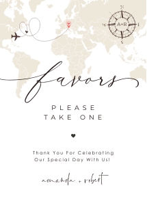 Sofia | favour sign 5 x 7": sofia-stat-16-26 | Favour Sign Template