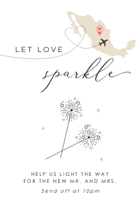 Sofia| let love sparkle 4 x 6": sofia-stat-16-28 | Let Love Sparkle Sign Template
