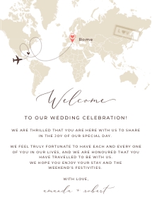 sofia-stat-16-35  | Welcome letter and wedding weekend itinerary design preview