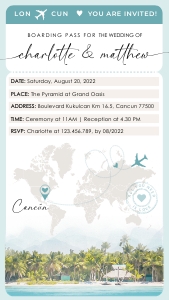 mira-evite-37-04 | Boarding Pass Digital Wedding Invitation design preview
