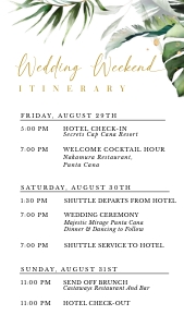 palma-evite-10-06 | Tropical Theme Digital Wedding Itinerary design preview