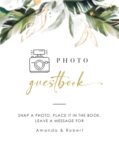 Palma | photo guest book sign 8 x 10": palma-stat-10-28 | photo guest book sign
