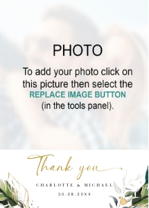 Palma | Thank you Card - 5x7": palma-stat-10-44 | thank you cards template
