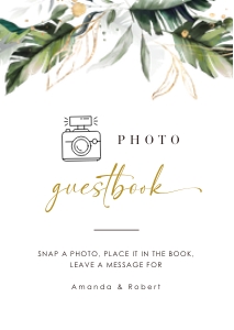 Palma | photo guest book sign - A4: palma-stat-10-28 | photo guest book sign