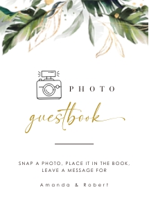 Palma | photo guest book sign 5x7": palma-stat-10-28 | photo guest book sign