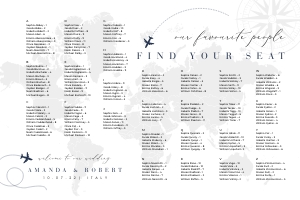 sofia-stat-16-36-a-alpha | Our favourite People Seating Chart alphabetic - 36 x 24": sofia-stat-16-36-a-alpha| Our Favourite People Seating Chart - Alphabetic Landscape