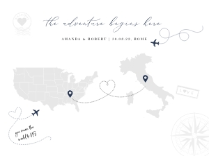 sofia-stat-16-38 | Navy Guest Book alternative Sign - 24 x 18'': sofia-stat-16-38 | Navy Guest Book alternative Sign
