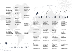 sofia-stat-16-36-a-alpha | Our favourite People Seating Chart alphabetic - 24 x 18": sofia-stat-16-36-a-alpha| Our Favourite People Seating Chart - Alphabetic Landscape