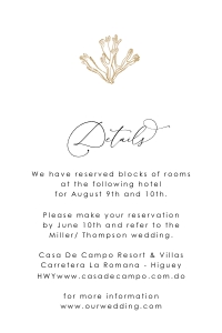 noa-stat-02-02 | NOA details Card - 4 x 6": noa-stat-02-02-set | Navy and gold beach wedding invitation Suite