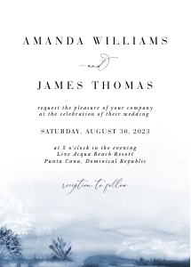alyssa-stat-02-02 | ALYSSA wedding invitation - 5x7": alyssa-stat-02-02 | Under the sea wedding invitation Template