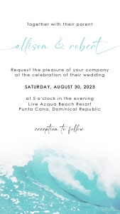 marina-evite-02-06 | Beach Wedding Invitation Digital - D2 design preview