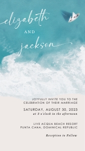 marina-evite-02-07 | Beach Wedding Invitation Digital - D3 design preview