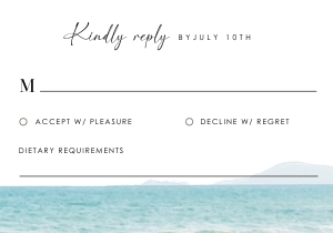 palma-stat-10-52 | RSVP card - 5x3.5": palma-stat-10-52-set SELMA | Palm Tree Wedding invitations suite