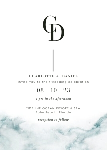 chiara-stat-02-02 | Chiara Wedding Invitations - 5x7": chiara-stat-02-02-set | Chiara - wedding invitation template