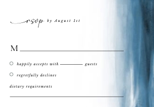 elettra-stat-02-02 | Elettra RSVP card - 5 x 3.5": elettra-stat-02-02-set | Elettra wedding invitations