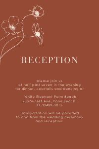 Hazel-stat-35-02 | Reception card - 4x6": hazel-large-bundle-35-01 | HAZEL wedding stationery bundle