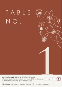 hazel-stat-35-04 | Table numbers 5 x 7": hazel-large-bundle-35-01 | HAZEL wedding stationery bundle