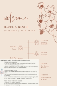 hazel-stat-35-10| Wedding Timeline 24 x 36": hazel-large-bundle-35-01 | HAZEL wedding stationery bundle