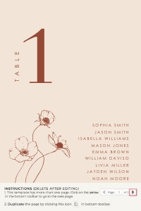 hazel-stat-35-08b| Seating Cards 4 x 6": hazel-large-bundle-35-01 | HAZEL wedding stationery bundle
