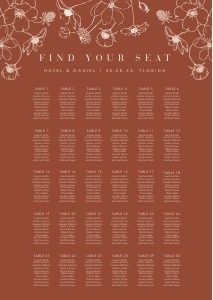 hazel-stat-35-08-b | Seating Chart A2: hazel-stat-35-08-b | HAZEL | seating chart - portrait