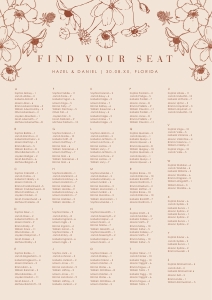 hazel-stat-35-08-b-alpha | Seating Chart A1: hazel-stat-35-08-b-alpha | HAZEL | seating chart alphabetical - portrait