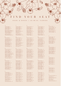 hazel-stat-35-08-b-alpha | Seating Chart A2: hazel-stat-35-08-b-alpha | HAZEL | seating chart alphabetical - portrait