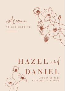 hazel-stat-35-11 | Welcome Sign A2: hazel-stat-35-11 | HAZEL |welcome sign