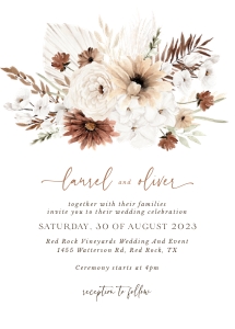 laurel-stat-36-02 | Wedding invitation template design preview