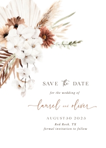 laurel-stat-36-01 | save the date 5x7" design preview