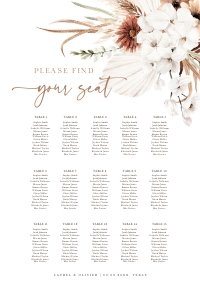 laurel-stat-36-08-b | seating chart 24x36": laurel-stat-36-08-b | seating chart portrait