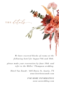 scarlett-stat-39-15 | Details Card 4x6": scarlett-stat-39-15-set | Wedding Invitation Suite