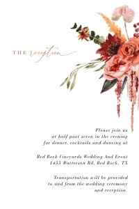 scarlett-stat-39-15 | Reception Card 4x6": scarlett-stat-39-15-set | Wedding Invitation Suite